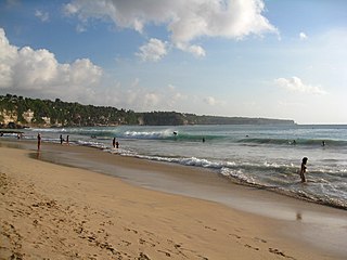 Dreamland Beach beach in Bali, Indonesia