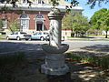 Drinking fountain on E Broad St.