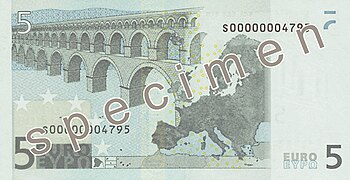 Nouveaux billets 5 € en circulation