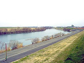 Nagareyama'da Edo Nehri