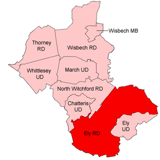 <span class="mw-page-title-main">Ely Rural District</span>