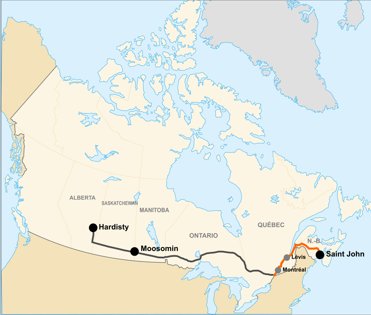 energy east pipeline map Energy East Wikipedia