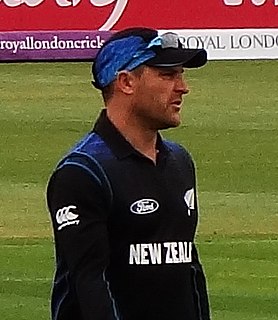 Brendon McCullum former New Zealand cricketer