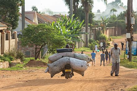 Entebbe street scene