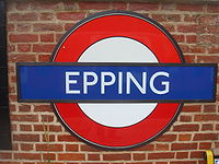 Epping tube station roundel.JPG