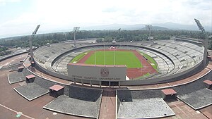 Das Estadio Olímpico Universitario (März 2016)