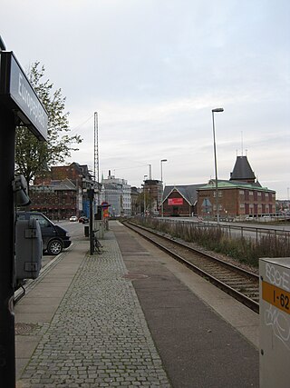 <span class="mw-page-title-main">Dokk1 station</span> Light railway stop in Aarhus, Denmark