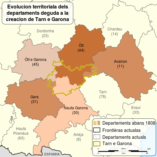 File:Evolucion territoriala dels departaments deguda a la creacion de Tarn e Garona.svg