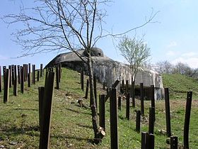 Blok 6 i sieć kolei przeciwpancernej.