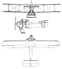 Fairey Fawn 3 vues Les Ailes 25 Mars 1926.png