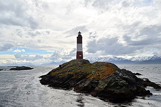 En su islote del Canal de Beagle