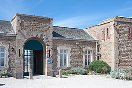 Port d'entrée d'un fort.