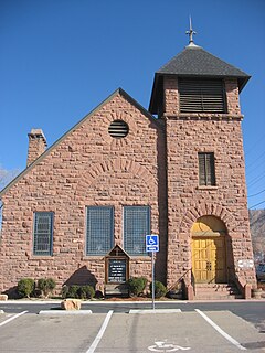 Old Stone Congregational Church church building in Colorado, United States of America