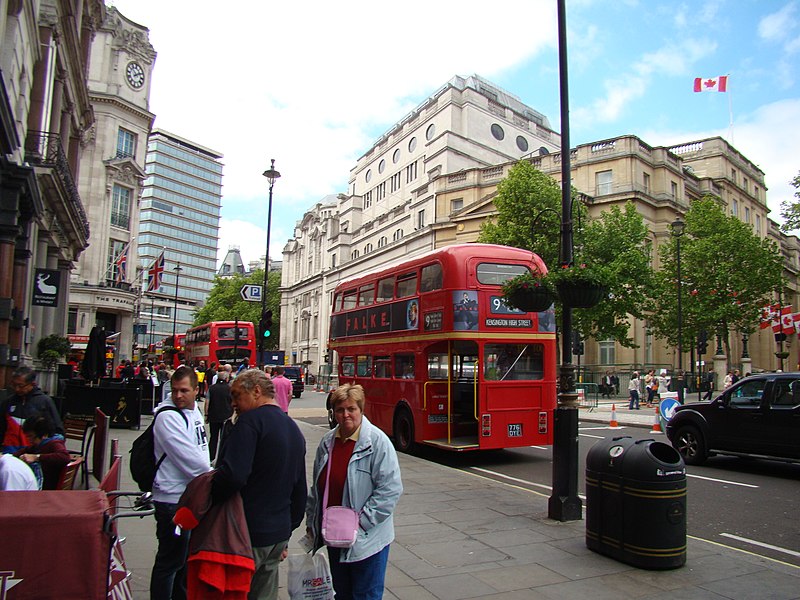 File:First London bus RM1776 (776 DYE), 1963 Heritage Routemaster, route 9, 8 June 2013 (2) uncropped.jpg