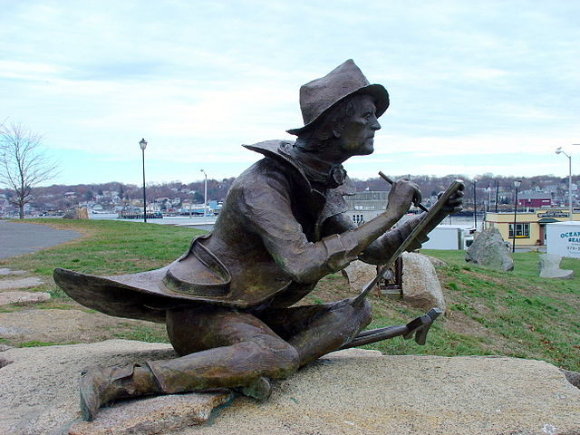 Fitz Henry Lane Sculpture by Alfred Duca