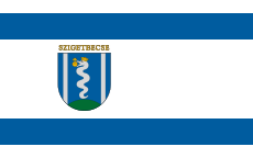 Flag of Szigetbecse.svg