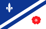 Drapeau des Franco-Albertains.