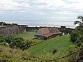 Vue sur la partie basse du Fort Delgrès