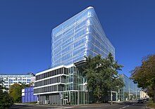 Czech Institute of Informatics, Robotics and Cybernetics in Prague has an ETFE-made facade Foto SEJKOT CIIRC CVUT.jpg