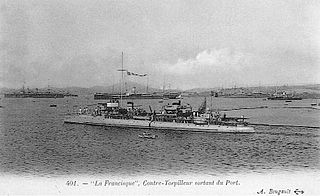 French destroyer <i>Francisque</i> Destroyer of the French Navy
