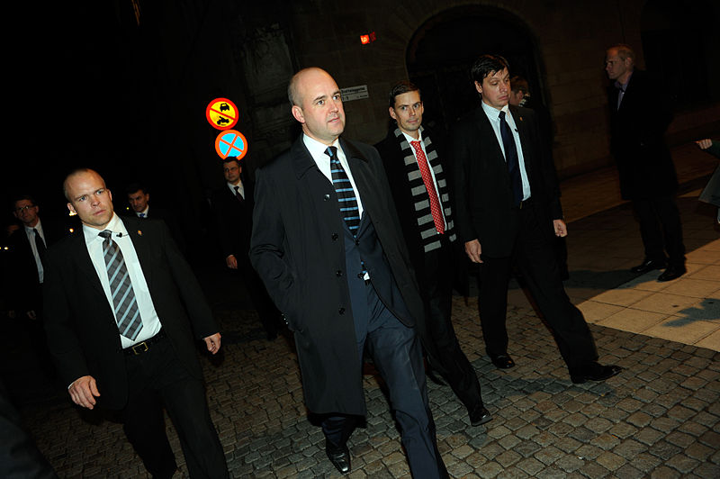 File:Fredrik Reinfeldt pa vag till middag med sina nordiska och baltiska kollegor. Nordiska radets session i Stockholm 2009.jpg