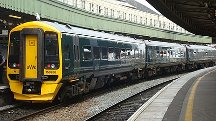 Class 158 at Bristol Temple Meads