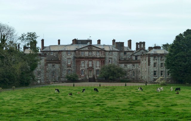 Galloway House, the family seat in Scotland from the 1740s until 1908