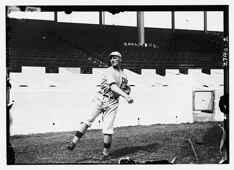 File:George Chalmers, Philadelphia NL, at Polo Grounds, NY (baseball) LCCN2014693379.jpg