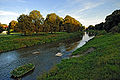 English: view from the Textima bridge Deutsch: Blick vom Textimasteg