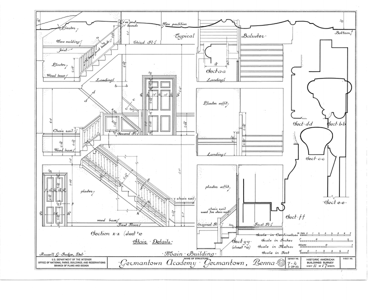 File:Germantown Academy, 110 Schoolhouse Lane, Philadelphia, Philadelphia County, PA HABS PA,51-GERM,33- (sheet 11 of 17).png