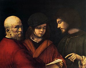 Giorgione, Trois âges.jpg