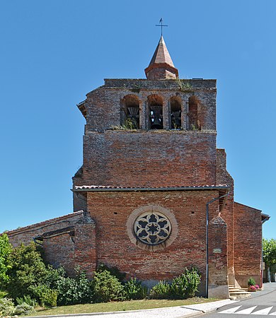 Français : Église de Giroussens. English: Giroussens church.