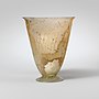 Thumbnail for File:Glass beaker with facet-cut decoration MET DP117542.jpg