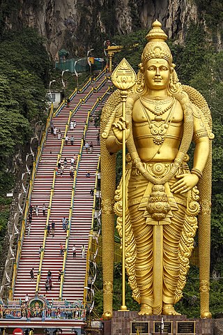 <span class="mw-page-title-main">Batu Caves Murugan Statue</span> Hindu deity statue in Malaysia