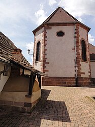 Chevet de l'église