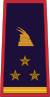 Gradë ceremoniali, Kryekomisar (Policia e Shtetit).svg