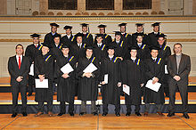 Graduation ceremony PHW Business School Bern. Graduation 2010 PHW Bern.JPG