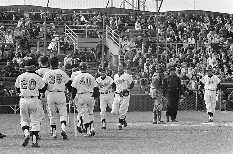 File:Haarlemse Honkbalweek, Nederlandse Antillen tegen California Stags , Chuck Ivers, Bestanddeelnr 919-4406.jpg