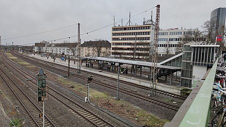 Haltepunkt Düsseldorf Derendorf 2020
