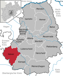 Halver - kartta