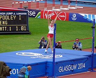 Isobel Pooley British high jumper
