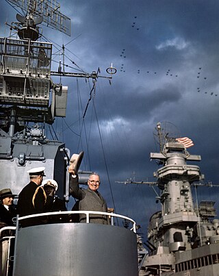 <span class="mw-page-title-main">Revolt of the Admirals</span> US Cold War incident involving funding and policy dispute about the US Navy