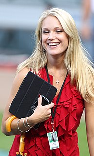 Heidi Watney American sportscaster (born 1981)