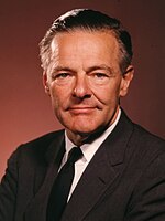 Photographic portrait of Lyndon B. Johnson