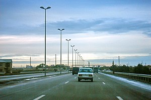 Highway in Azerbaijan.JPG