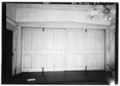Historic American Buildings Survey E. W. Russell, Photographer, June 16, 1936 FOLDING DOORS IN W. END OF LIVING ROOM - McWilliams House, 400 Clifton Street, Camden, Wilcox County, HABS ALA,66-CAM,5-7.tif