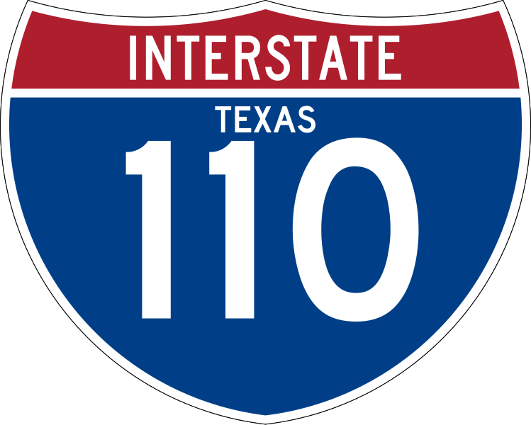 File:I-110 (TX).svg