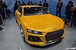 The Audi Sport quattro concept at IAA 2013