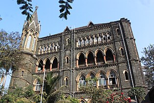 Gebäude des Bombay High Court (anglo-indischer Stil, 1871–1878)