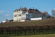 Deutsch: Schloß Kirchberg, Immenstaad, Bodenseekreis, Baden-Württemberg, Deutschland English: Manor House Lirchberg, Immenstaad, district Bodenseekreis, Baden-Württemberg, Germany